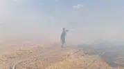 Keşan’da tarlalar küle döndü