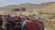 Çankırı yolunda iki araç çarpıştı 3 kişi yaşamını yitirdi