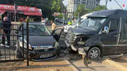 Bingöl’de kavşak kazası 5 kişi hastanelik oldu