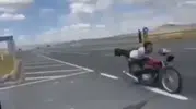 Aksaray'da tehlikeli sürüş yapan motosikletlilere ağır fatura