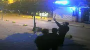 Eskişehirde sokak lambası hırsızlığı kamerada