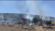 Arıcının bir kıvılcımı Denizli’de ormanı ateşe verdi