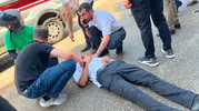 Elazığ’da bir yayaya otomobil çarptı