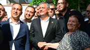 Özgür Özel acılı gününde Tufan Köse’nin yanına gitti