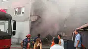 Ereğli'de boş binadan dumanlar yükseldi