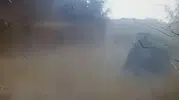 Çine’de yangına giden cip uçuruma yuvarlandı