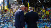 Hakan Fidan Kiev’de savaşta ölenleri andı