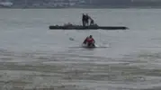 İzinli İtfaiyeci Fırtınada Mahsur Kalan Balıkçıları Kurtardı