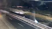 Siverek yolundaki ölümcül kaza kameraya böyle yansıdı