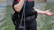 Polis ekipleri Hasankeyf’in tarihi atmosferinde türkü seslendirdi