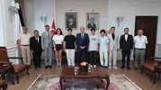 Ordu’nun gurur tablosu olan şampiyon öğrenciler Vali ile buluştu