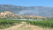 Manisa Sarıgöl'de ormanlık alanda yangın alarmı