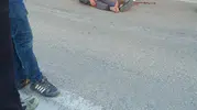 Elazığ’da bir kişi kavşaktan aşağı düştü