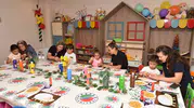 Kepezli çocuklar yaz tatilini sanat atölyelerinde değerlendiriyor