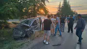 Eskişehir Seyitgazi yolunda traktör kazası