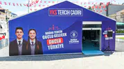 Ümraniye’de üniversite adayları için tercih destek çadırı kuruldu