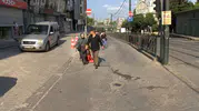 Zeytinburnu hattında tramvay seferleri durdu