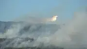 Çanakkale Bayramiç’te ormanlık alanda yangın paniği