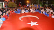 Çaycuma 15 Temmuz için meydanlara indi