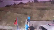 Elazığ’da fırtına feribot seferlerini zorladı