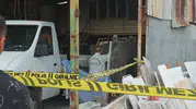 Antalya'da mermer atölyesinde acı kaza