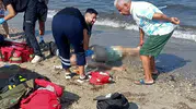Kuşadası sahilinde acı kayıp
