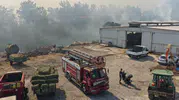 Balıkesir alevlere teslim oldu