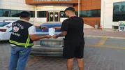 Mersin trafiğini birbirine katan ehliyetsiz sürücüye ağır fatura