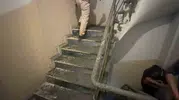 Arnavutköy’de inşaat faciaya ramak kala bitişik binayı yıktı