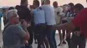 Kuşadası'nda zabıtaya saldıran iki dilenci tutuklandı