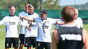 Beşiktaş Avrupa yolunda Midtjylland mesaisine tam gaz devam ediyor