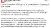 Türkiye orman yangınlarıyla havadan ve karadan mücadele ediyor