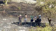 Bodrum Dereköy'de yükselen alevler kontrol altına alındı
