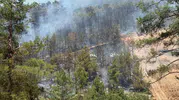 Fethiye Göcek ormanlarında alevlerle amansız mücadele