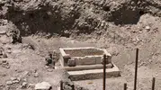 Mersin'de sağlık ocağı inşaatında tarihi lahit bulundu