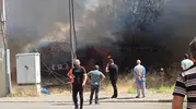 Kayapınar’da marangoz atölyesinde sabah yangını