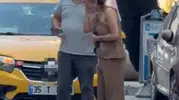 İzmir Konak’ta taksici ve yolcu arasında şiddetli arbede