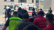 Hatay'da inşaat kazası İşçi asansör boşluğuna çakıldı