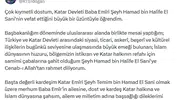 Katar'ın eski Emiri Şeyh Hamad hayatını kaybetti