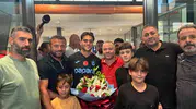 Trabzonspor yeni transferi Aral Şimşir’i şehre getirdi
