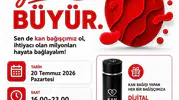 Karacasu Meydanı’nda kan bağışı seferberliği başlıyor