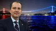 Fatih Erbakan'dan Köprüdeki ABD ışıklandırmasına sert tepki