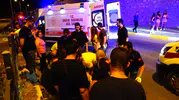 Tunceli yolunda motosiklet otomobile çarptı