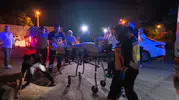 İnegöl girişinde motosiklet kazası bir kişiyi hastanelik etti