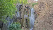 Hakkari’nin buzdan heykeli Ava Ore Şelalesi her mevsim ilgi çekiyor
