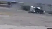 Viranşehir kara yolunda kamyona çarpan TIR'ın kabini koptu