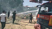 Edremit’te otluk alan alevlere teslim oldu
