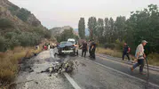 Bilecik'te otomobil ve motosiklet çarpıştı 1 ölü 2 yaralı