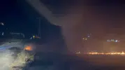 Elazığ Kovancılar'da korkutan otluk yangını kontrol altına alındı