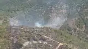 Balıkesir ormanlarında korkutan yangın söndürüldü